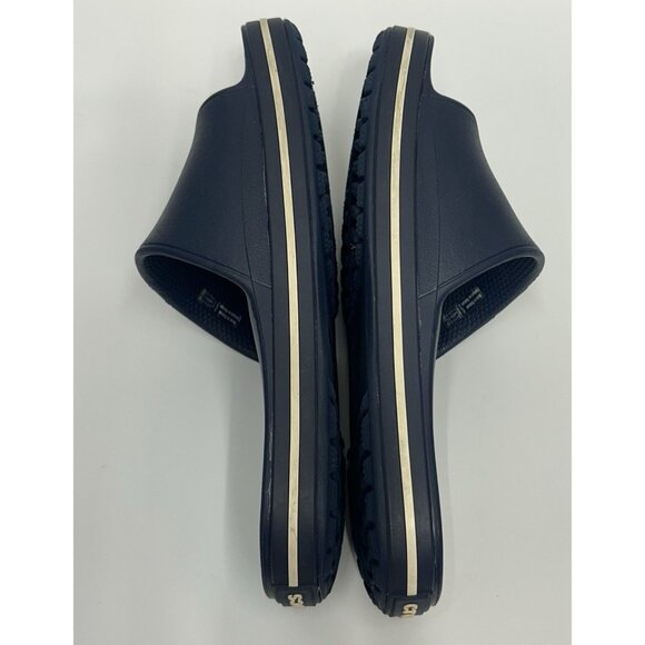 Crocs Crocband III Slide Sandals 205733 Women’s 9 Men’s 7 Navy Blue Slip On - Picture 6 of 9